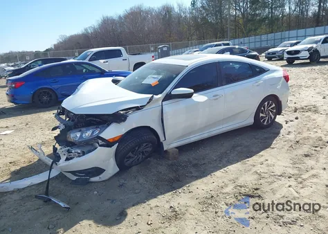 2018 Honda Civic Ex из США, поврежденный, VIN 19XFC2F80JE026259